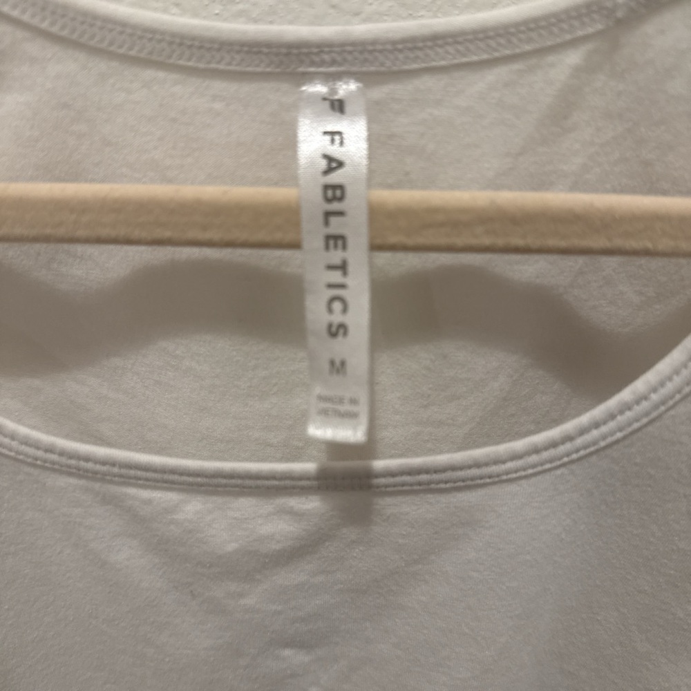 Fabletics | White Soft Rib Tank - Picture 6 of 6